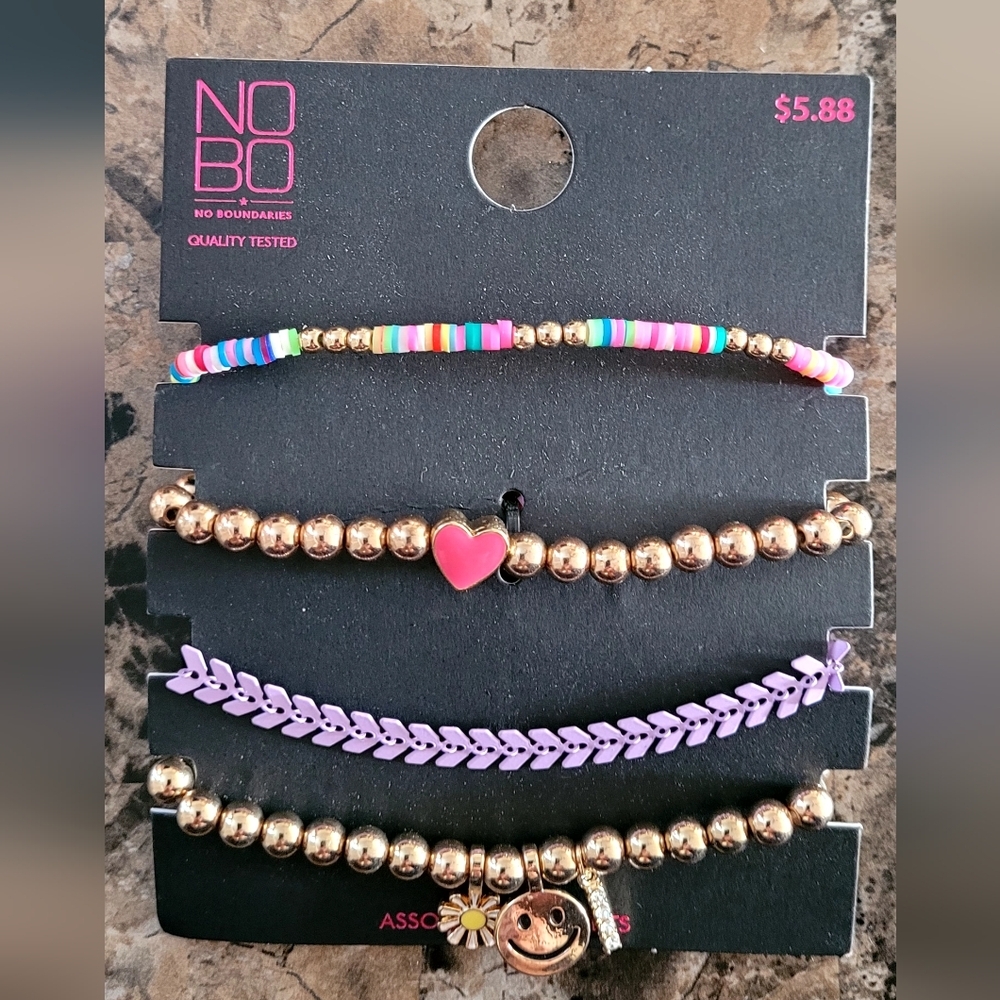 Assorted 4 Bracelet Set